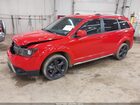 2019 Dodge Journey Crossroad Awd Orange vin: 3C4PDDGG7KT858486