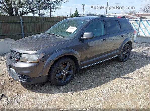 3C4PDDGG8JT467085 2018 DODGE JOURNEY Серый Передняя левая четверть