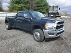 2024 Ram 3500 Tradesman Black vin: 3C63RRGL0RG219130 Damage: Right Front Door, Dent(S) W/ Paint Dmg, 1/2 To 1 Inch