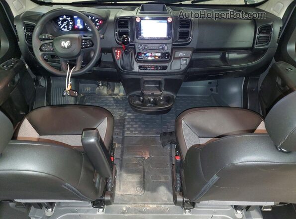 3C6LRVCG2TE174891 2026 RAM PROMASTER Gray Widok deski rozdzielczej