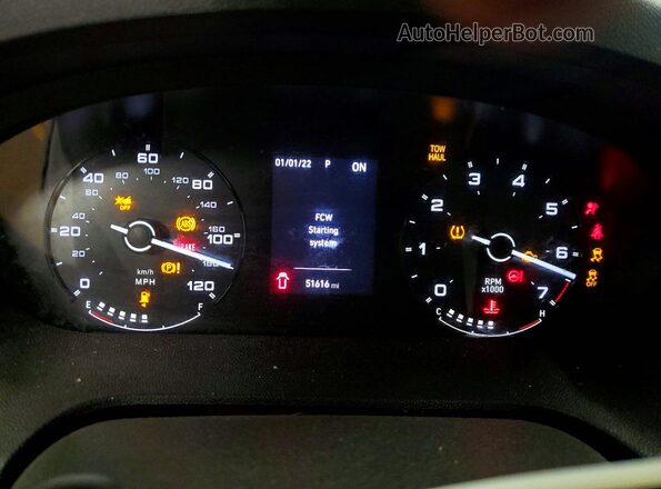 3C6LRVCG7RE125209 2024 RAM PROMASTER White Instrument cluster view