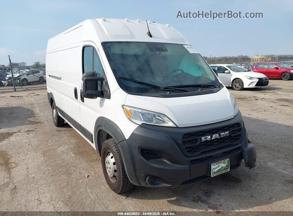 3C6LRVDG4PE525546 2023 RAM PROMASTER 2500 Белый Передняя правая четверть