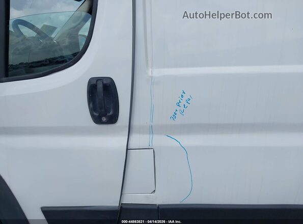 3C6LRVDG7SE513836 2025 RAM PROMASTER 2500 White Widok z przodu
