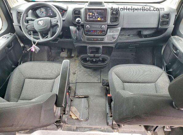 3C6LRVDG7SE521841 2025 RAM PROMASTER White Vista del salpicadero