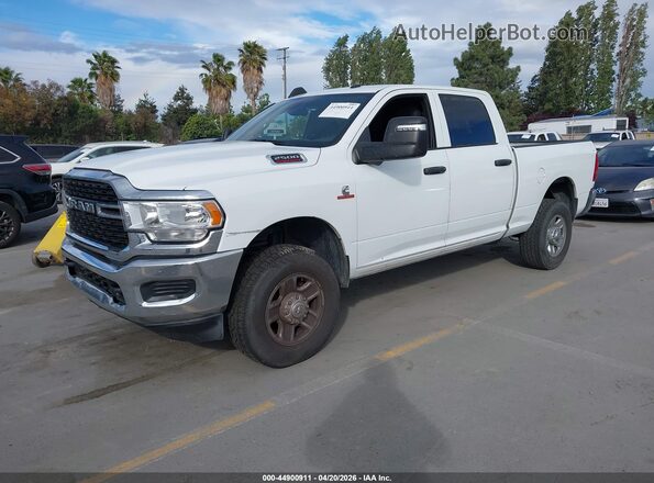 3C6UR5CL9RG347319 2024 RAM 2500 White Передня ліва чверть