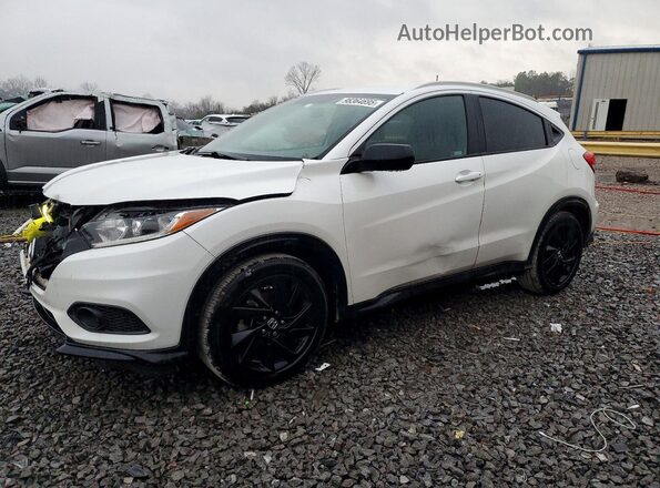 3CZRU5H16MM717196 2021 HONDA HR-V Белый Передняя левая четверть