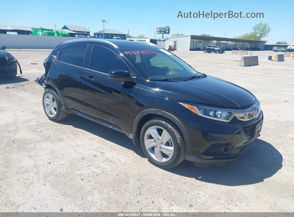 3CZRU5H79KM705285 2019 HONDA HR-V Черный Передняя правая четверть