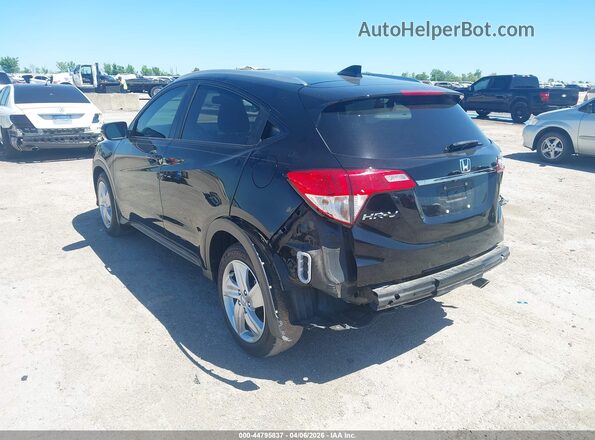 3CZRU5H79KM705285 2019 HONDA HR-V Черный Задняя левая четверть