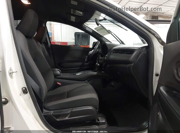 3CZRU6H11MM714471 2021 HONDA HR-V White Widok wnętrza z przodu