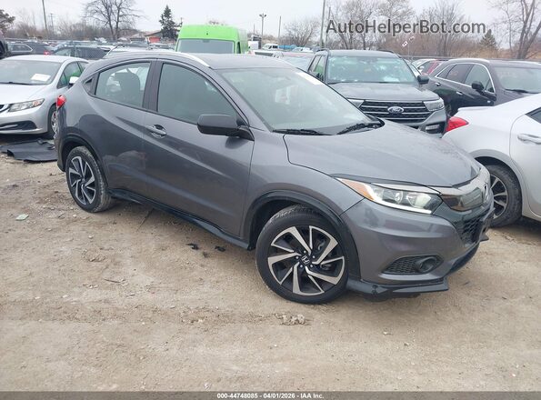 3CZRU6H17LM719205 2020 HONDA HR-V Серебряный Передняя правая четверть