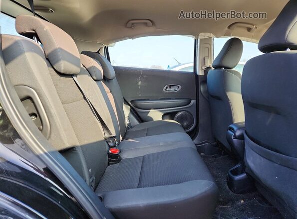 3CZRU6H36NM741247 2022 HONDA HR-V Black Vista interior trasera