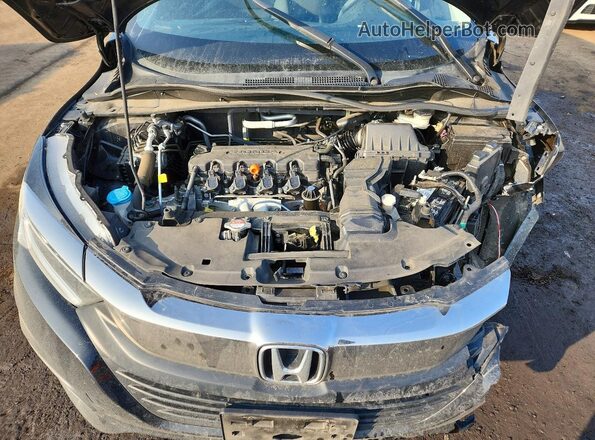 3CZRU6H36NM741247 2022 HONDA HR-V Black Vista del compartimento del motor