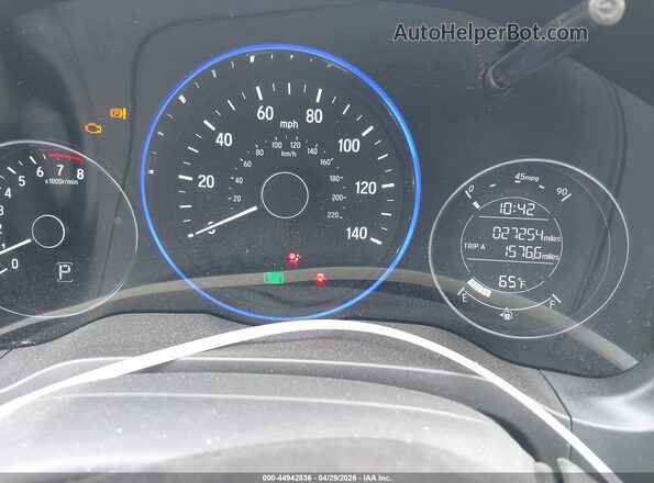 3CZRU6H3XMM701395 2021 HONDA HR-V Silver Vista de los asientos traseros