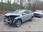 2021 Honda Hr-v Awd Lx Silver vin: 3CZRU6H3XMM701395