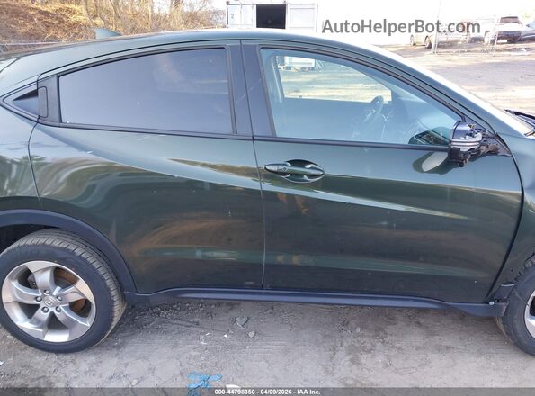 3CZRU6H51HM718982 2017 HONDA HR-V Зеленый Вид задней части салона