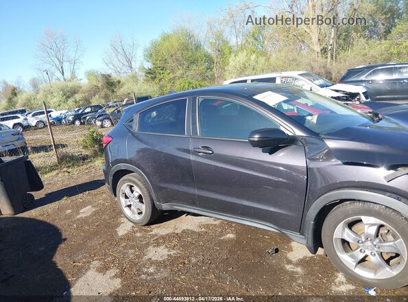 3CZRU6H52HM700975 2017 HONDA HR-V Серый Вид задней части салона