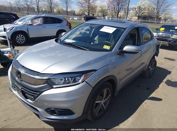 3CZRU6H53MM735910 2021 HONDA HR-V Серебряный Передняя левая четверть