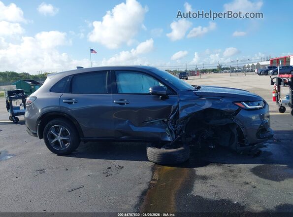 3CZRZ1H77RM720100 2024 HONDA HR-V Серый Вид задней части салона