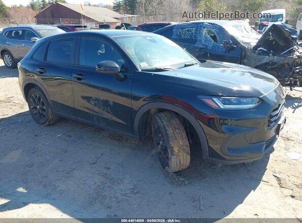 3CZRZ2H53PM704204 2023 HONDA HR-V Черный Передняя правая четверть