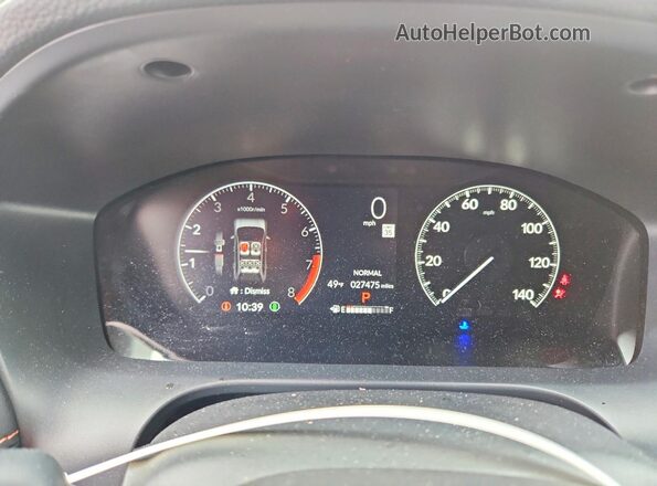 3CZRZ2H53RM784980 2024 HONDA HR-V Белый Вид щитка приборов
