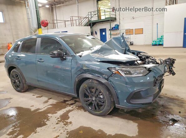 3CZRZ2H54TM737299 2026 HONDA HR-V Blue Delantero derecho