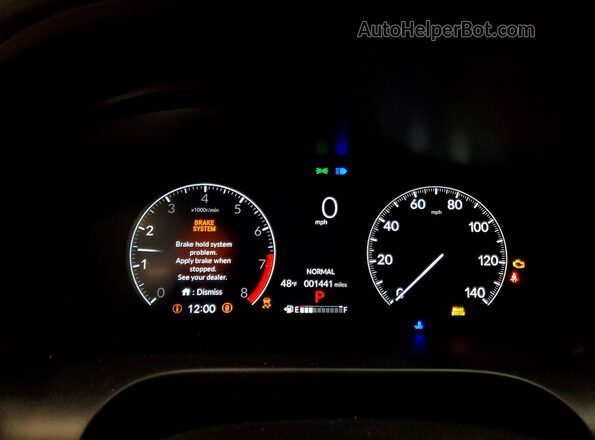 3CZRZ2H54TM737299 2026 HONDA HR-V Blue Vista del cuadro de instrumentos