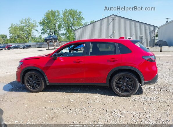 3CZRZ2H5XTM749666 2026 HONDA HR-V Red Vista interior de 360 grados