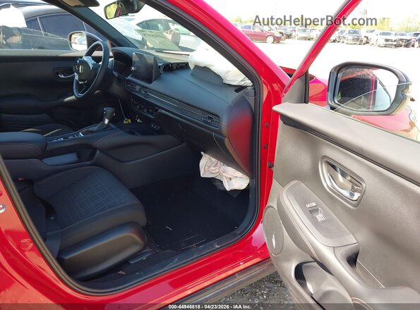 3CZRZ2H5XTM749666 2026 HONDA HR-V Red Vista interior delantera