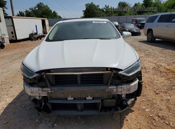 3FA6P0CD1LR248899 2020 FORD FUSION Белый Вид спереди