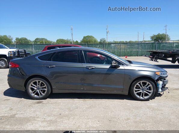 3FA6P0CD3KR144557 2019 FORD FUSION Серый Панорамный вид салона 360°