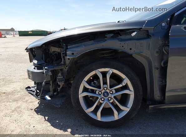 3FA6P0CD3KR144557 2019 FORD FUSION Серый Вид спереди