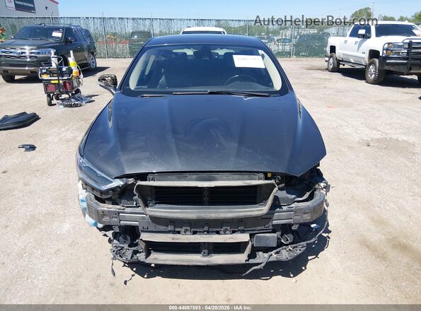 3FA6P0CD3KR144557 2019 FORD FUSION Серый Вид задней части салона