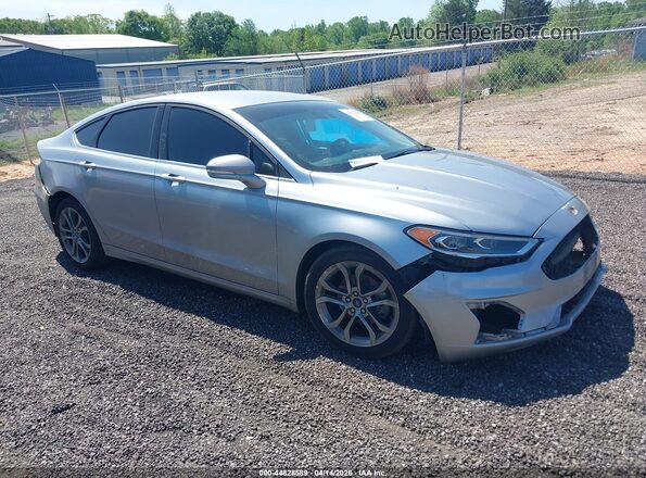 3FA6P0CD6LR103213 2020 FORD FUSION Серебряный Передняя правая четверть