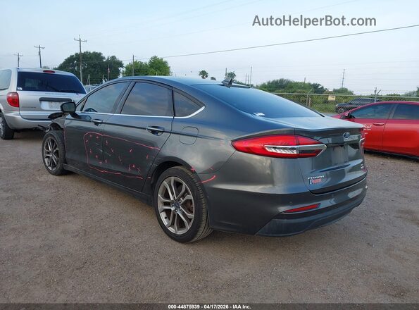 3FA6P0CD8LR133278 2020 FORD FUSION Gray Tył lewy