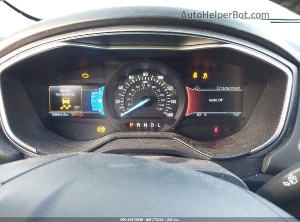 3FA6P0CD8LR133278 2020 FORD FUSION Gray Widok tylnych siedzeń
