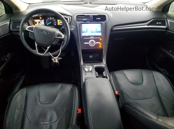 3FA6P0D93LR133084 2020 FORD FUSION Черный Вид панели приборов