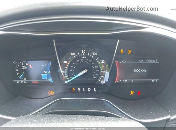 3FA6P0D96JR207255 2018 FORD FUSION Silver უკანა სავარძლების ხედი