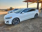 2020 Ford Fusion Titanium White vin: 3FA6P0D98LR176304
