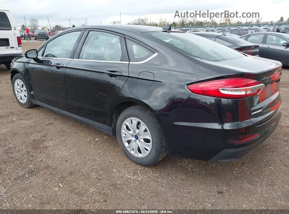 3FA6P0G71LR144787 2020 FORD FUSION Черный Задняя левая четверть