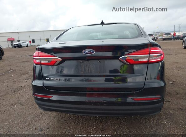 3FA6P0G71LR144787 2020 FORD FUSION Черный 