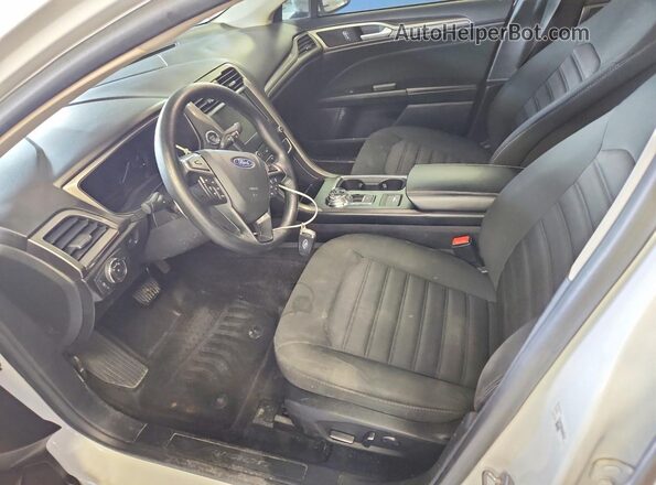 3FA6P0H75JR190862 2018 FORD FUSION Белый Вид салона спереди