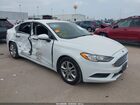 2018 Ford Fusion Se White vin: 3FA6P0HD1JR231591