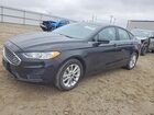 2020 Ford Fusion Se Black vin: 3FA6P0HD2LR109146