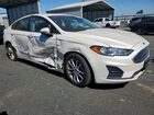 2020 Ford Fusion Se Белый vin: 3FA6P0HD2LR190035