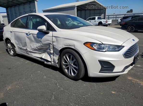 3FA6P0HD2LR190035 2020 FORD FUSION Белый Передняя правая четверть