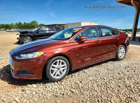 3FA6P0HD3GR287394 2016 FORD FUSION Темно-бордовый Передняя левая четверть