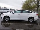 2020 Ford Fusion Se White vin: 3FA6P0HD3LR191176