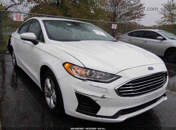 3FA6P0HD3LR191176 2020 FORD FUSION White Przód prawy