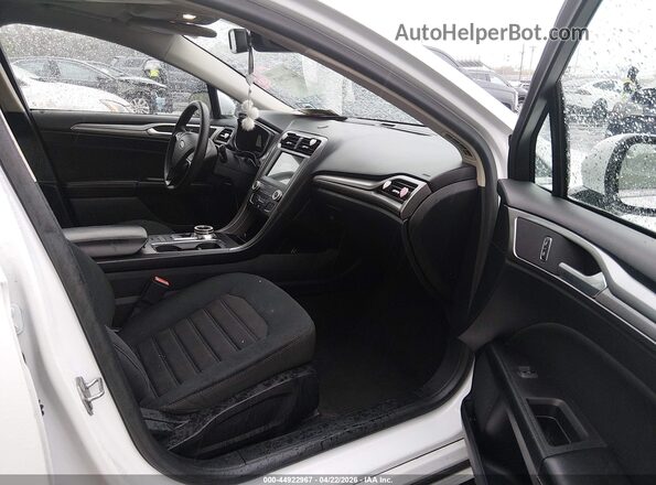 3FA6P0HD3LR191176 2020 FORD FUSION White Widok wnętrza z przodu