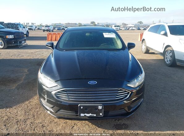 3FA6P0HD4JR233092 2018 FORD FUSION Черный Вид щитка приборов